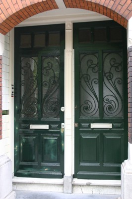 Art Nouveau deuren Crooswijksesingel